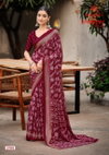 Shabnam Vol 21 By Kashvi Dull Moss Printed Daily Wear Saree Wholesalers In Surat
